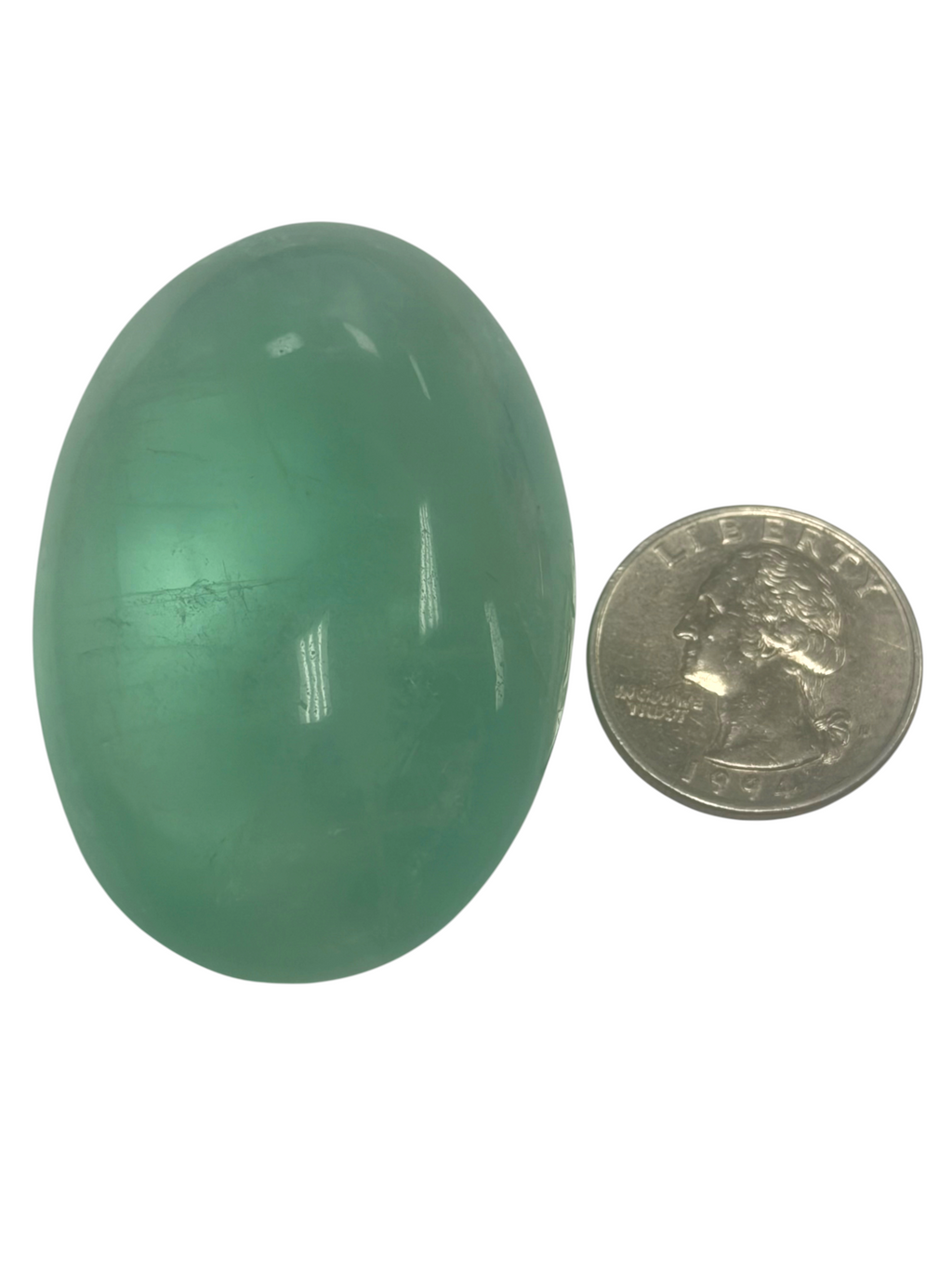 Fluorite Palm Stone