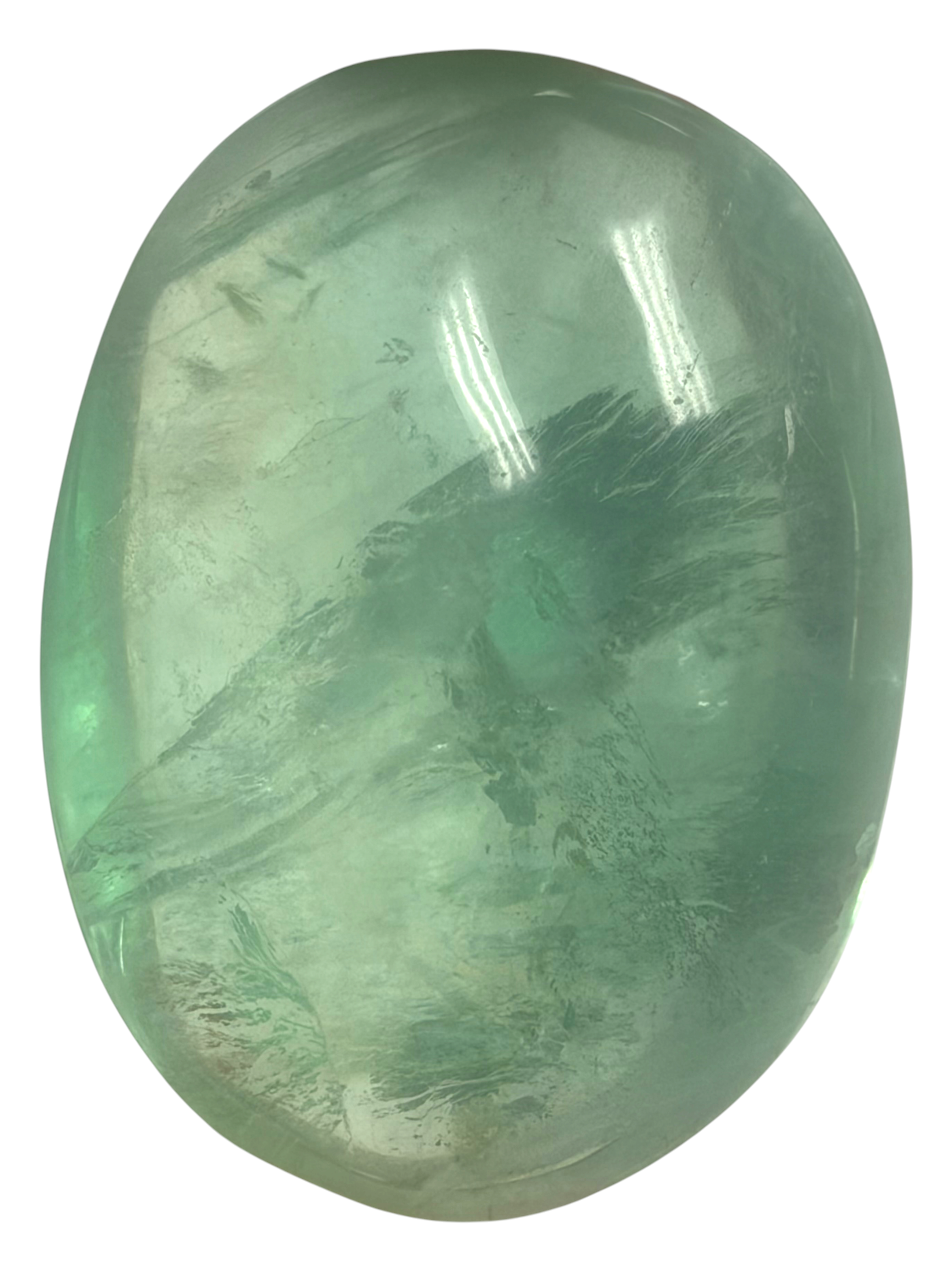 Fluorite Palm Stone