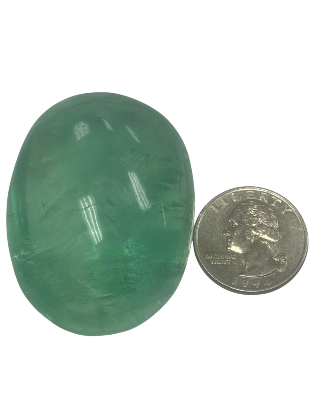 Fluorite Palm Stone