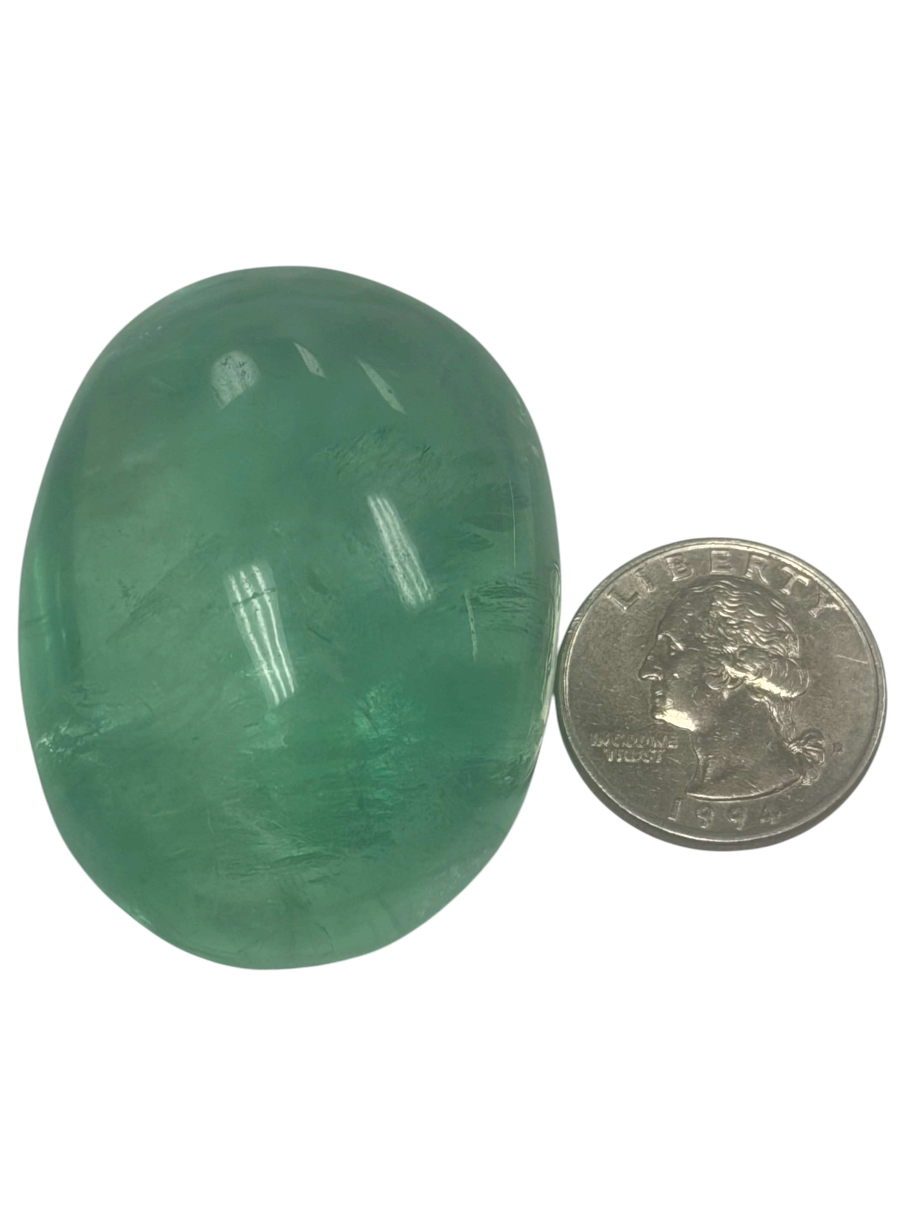 Fluorite Palm Stone