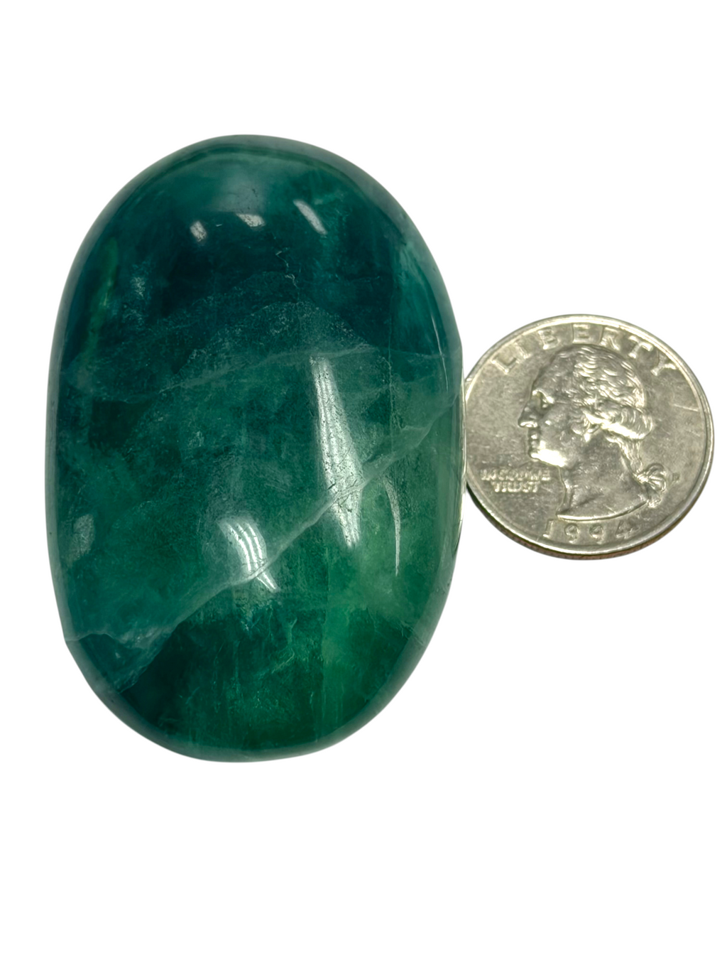 Fluorite Palm Stone