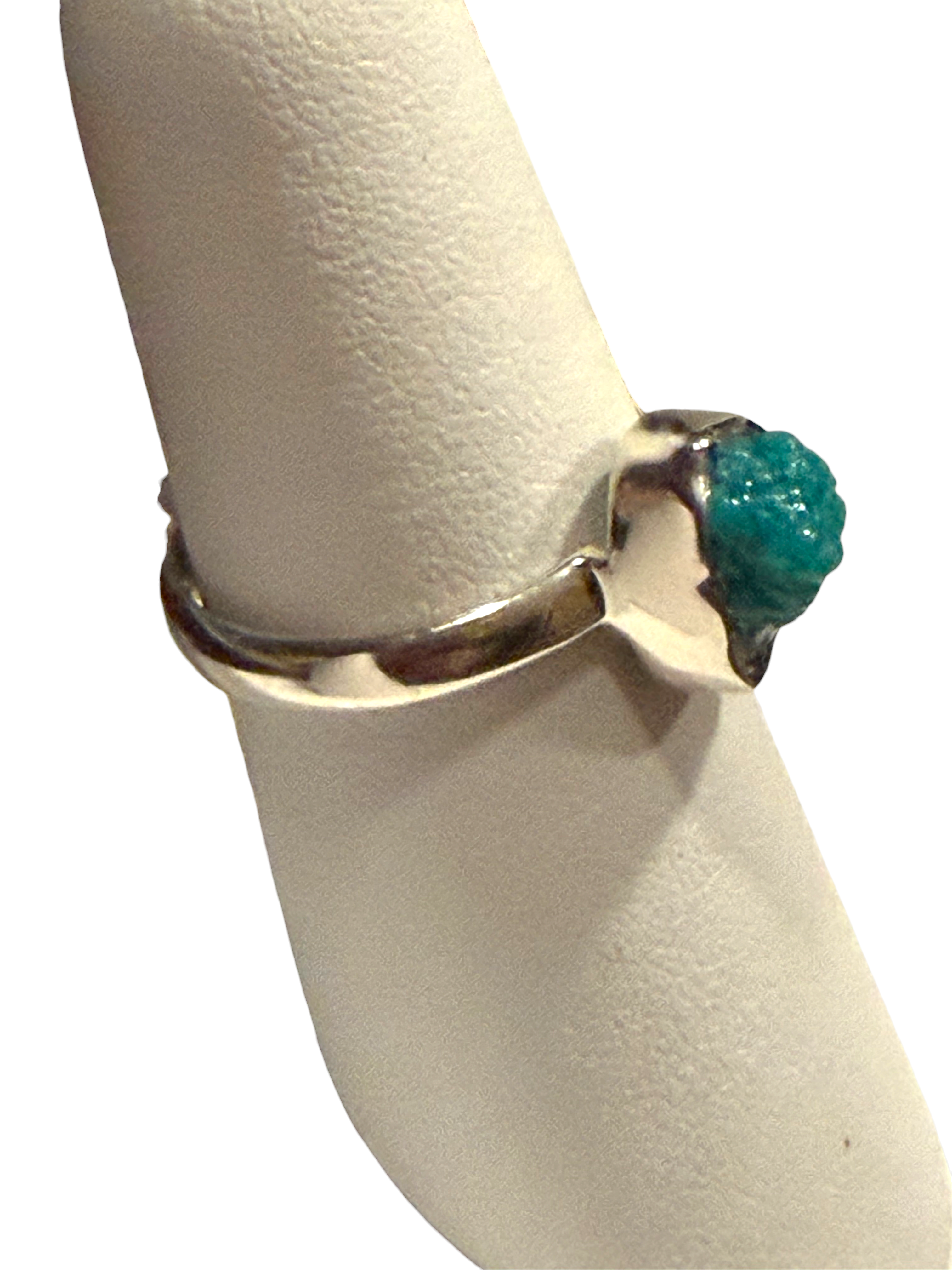 Turquoise (Rough) Sterling Silver Ring