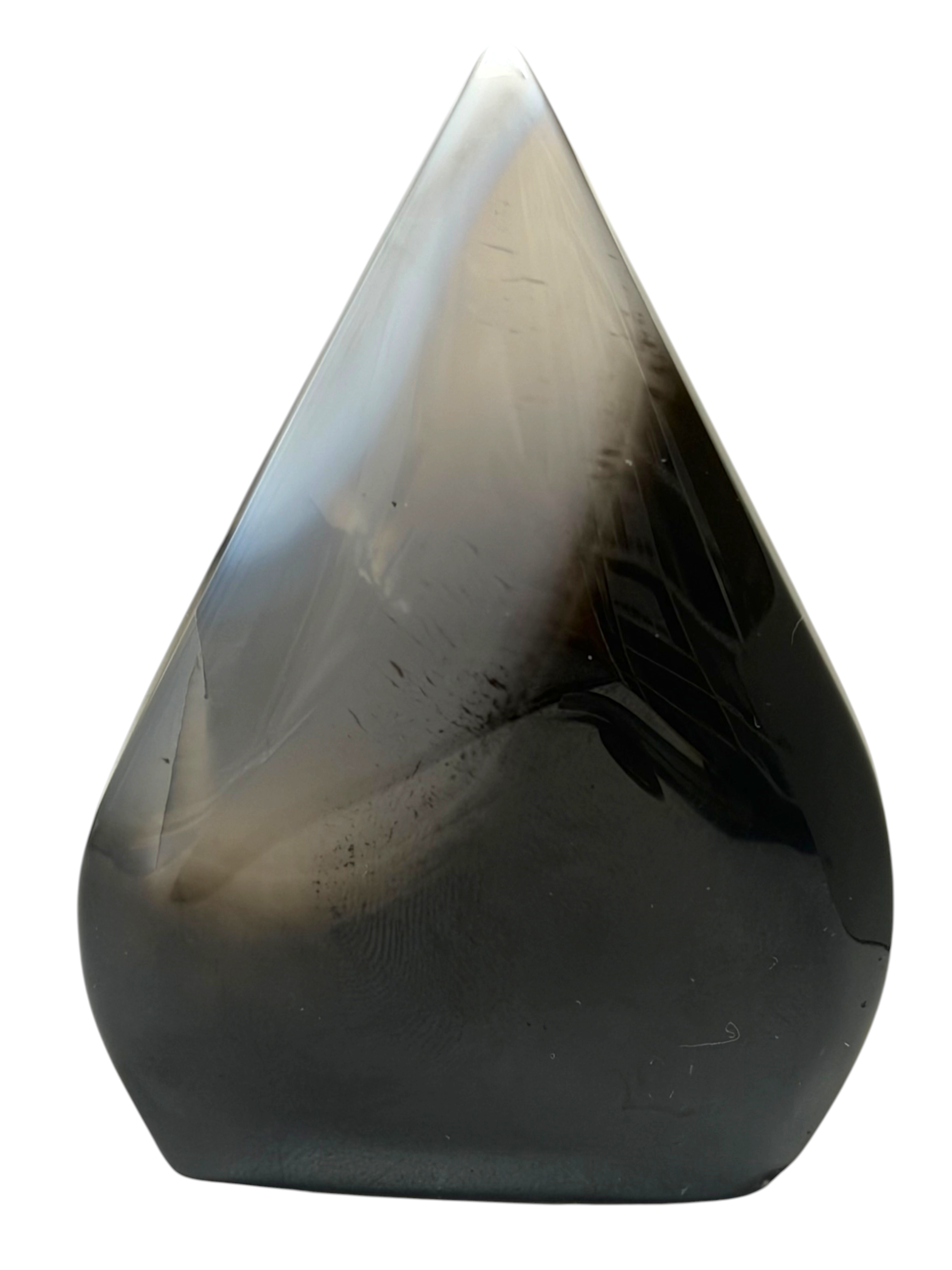 Black Agate Drop