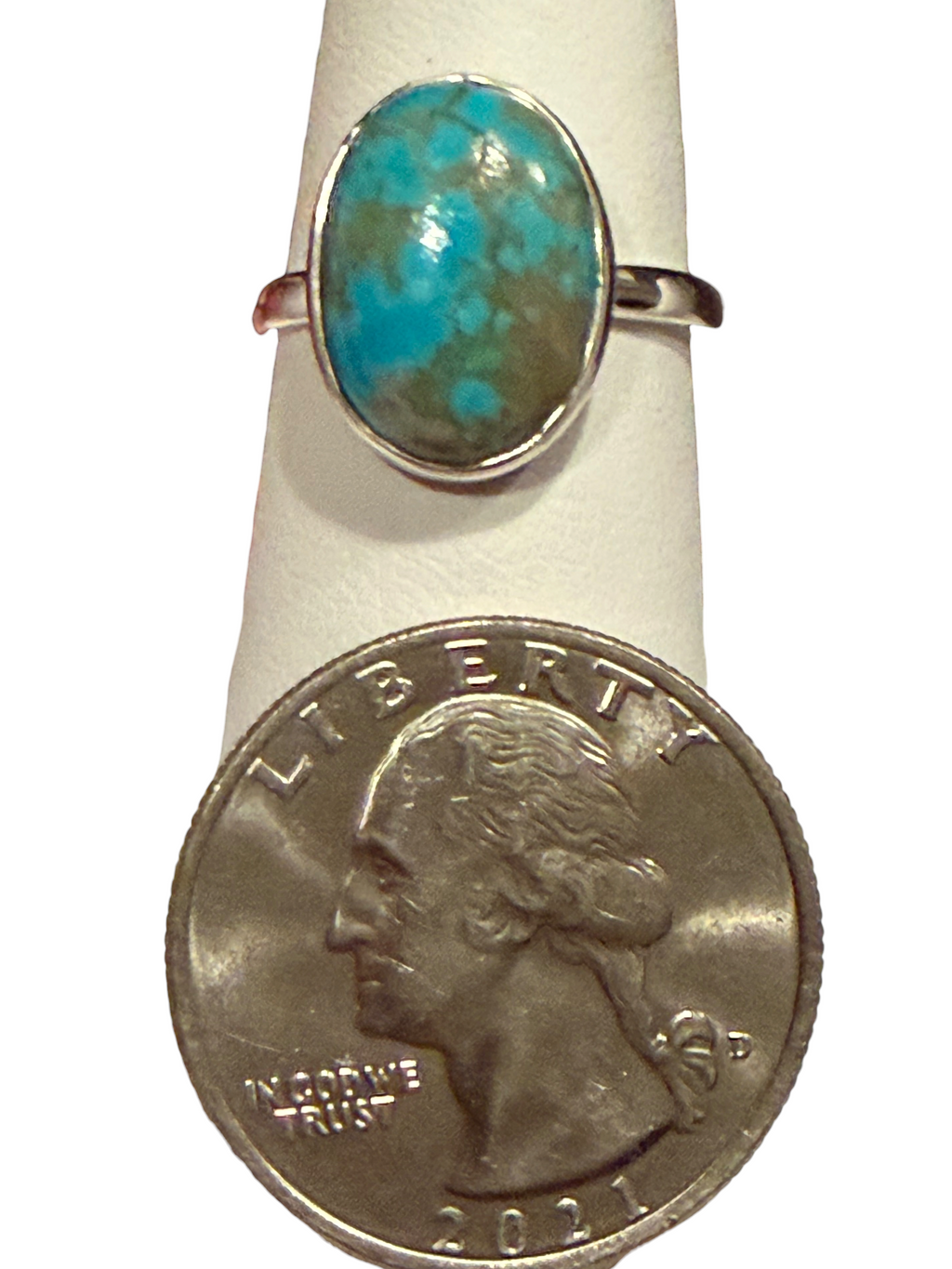 Mexican Turquoise Sterling Silver Ring