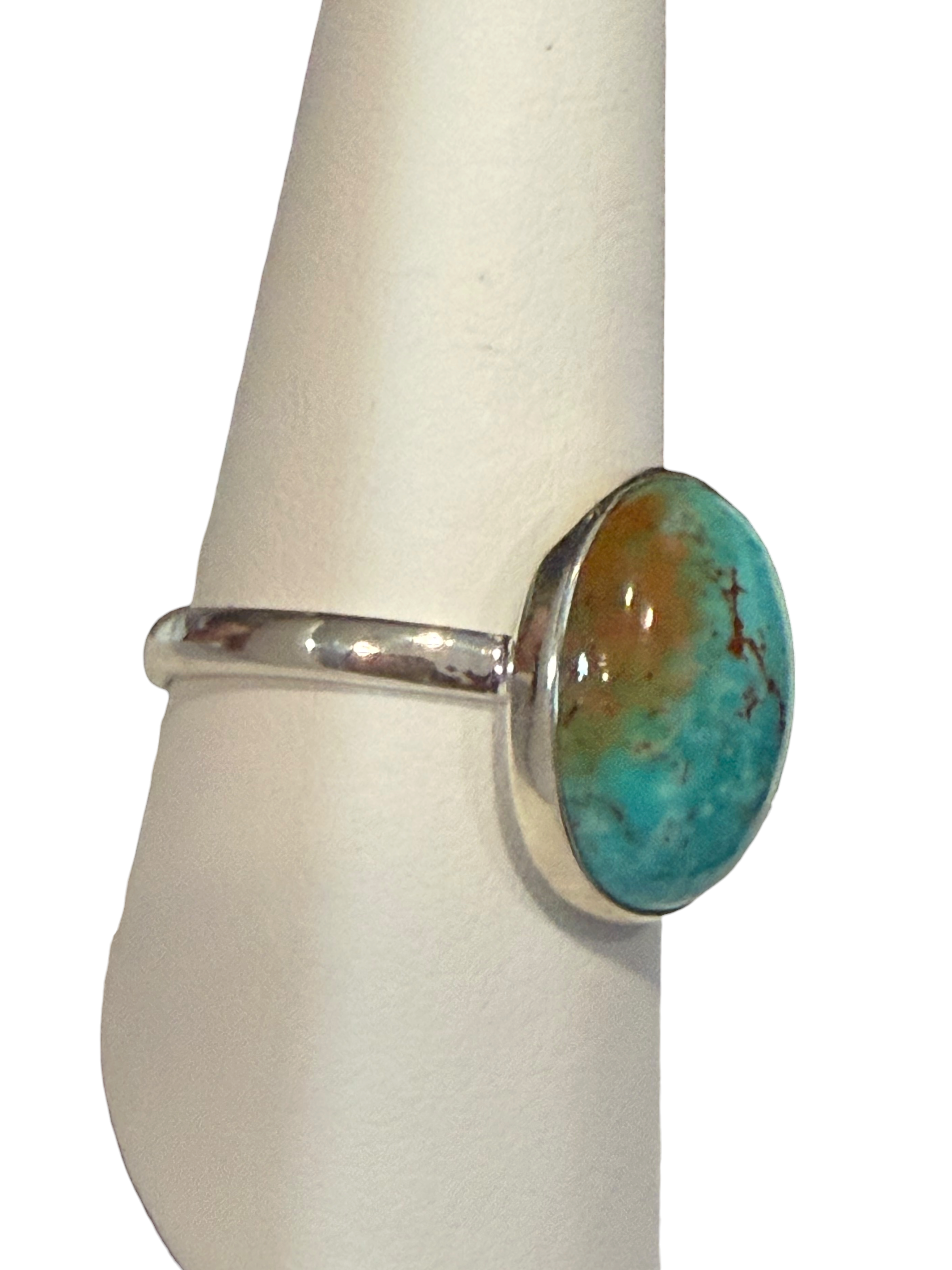 Mexican Turquoise Sterling Silver Ring