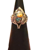 Spiny Oyster Size 5 Sterling Silver Ring