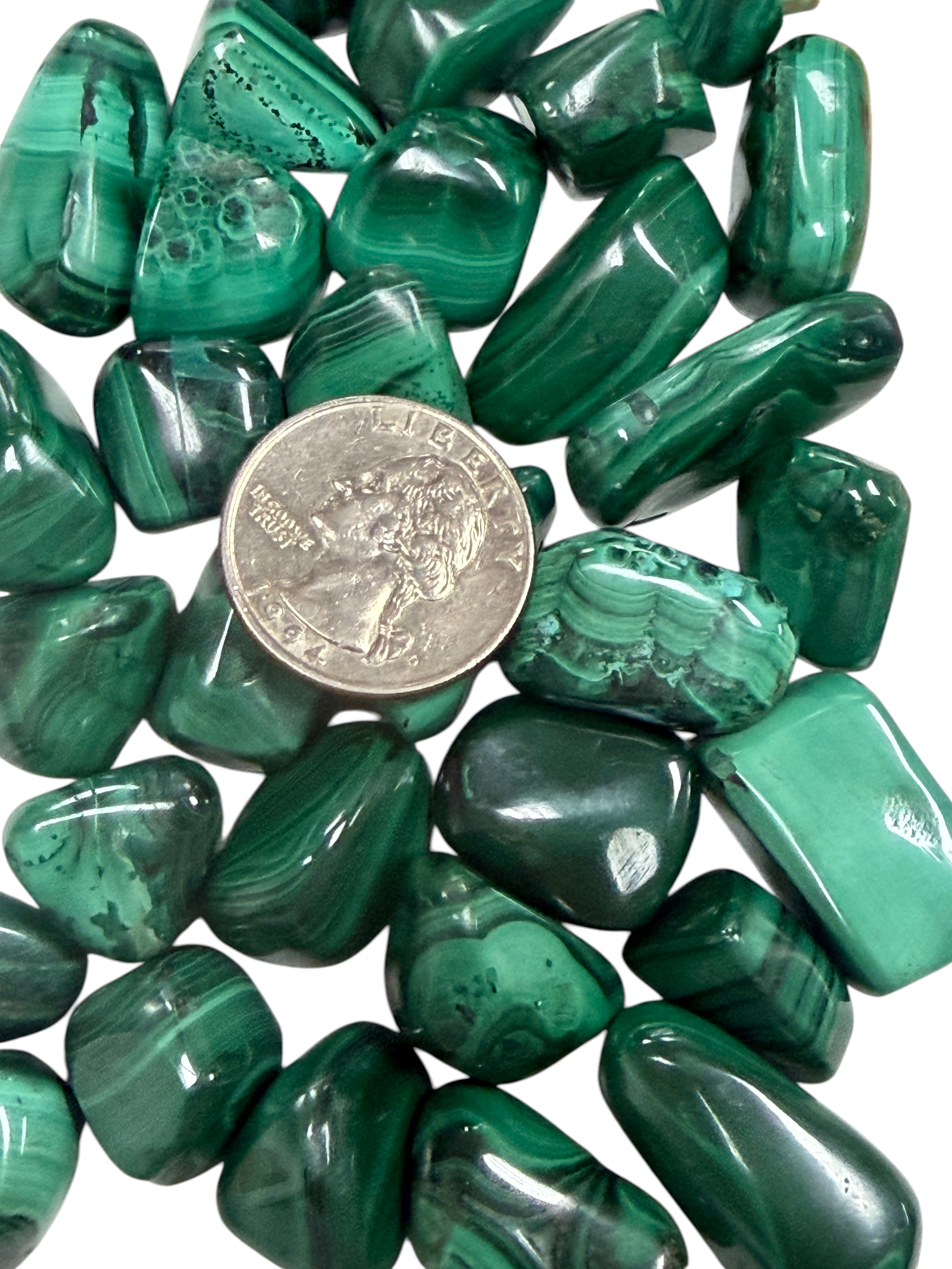 Malachite Small Tumbled