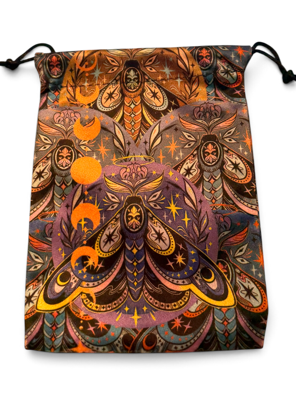 Multi Color Moth Tarot Bag