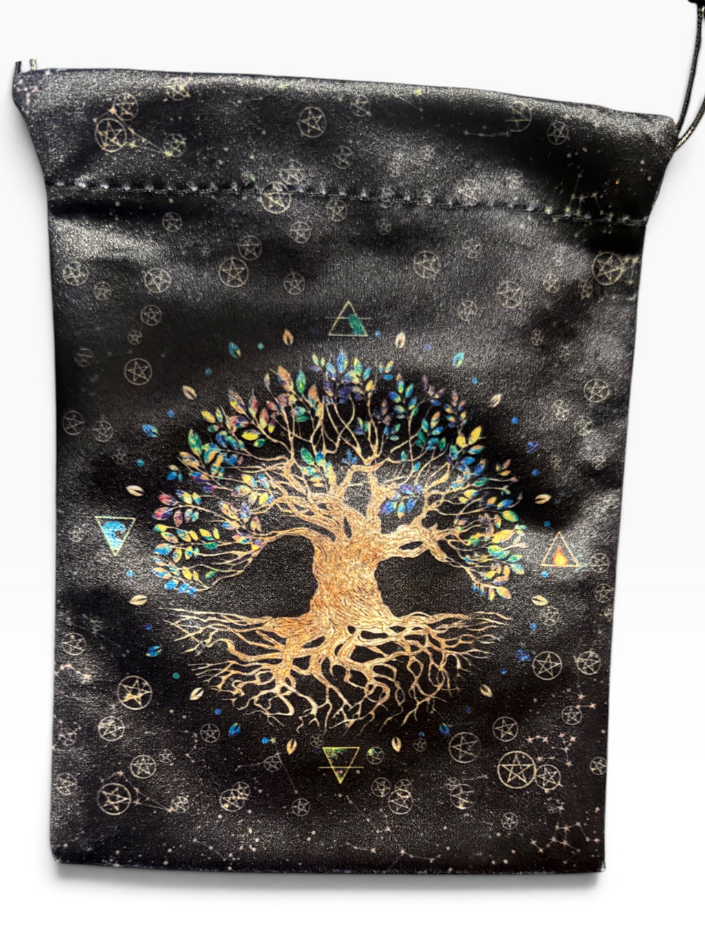 Brown Tree of Life Tarot Bag