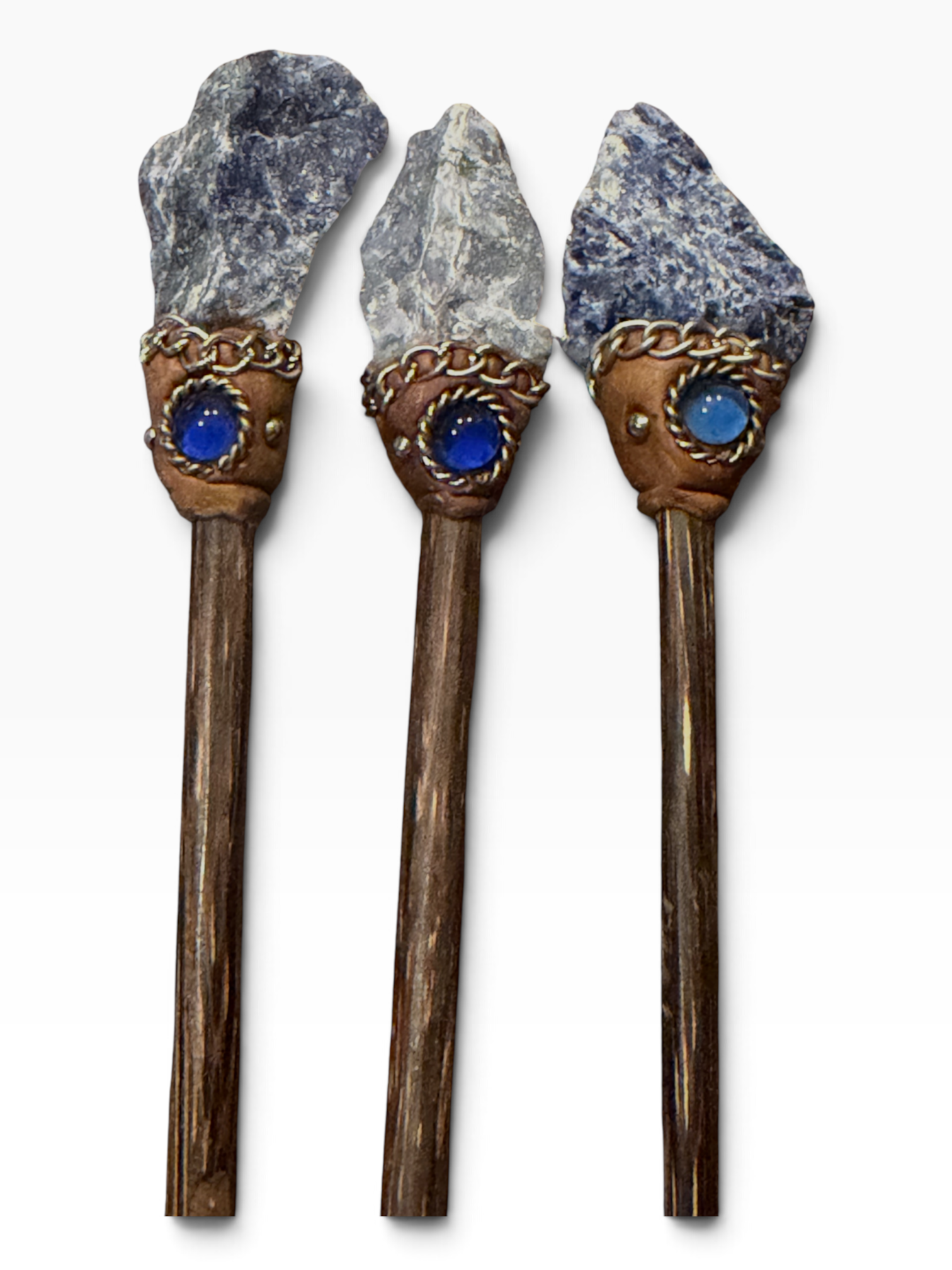 Sodalite Hair Stick (Raw)
