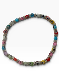 Multi Color 4mm Evil Eye Bracelet