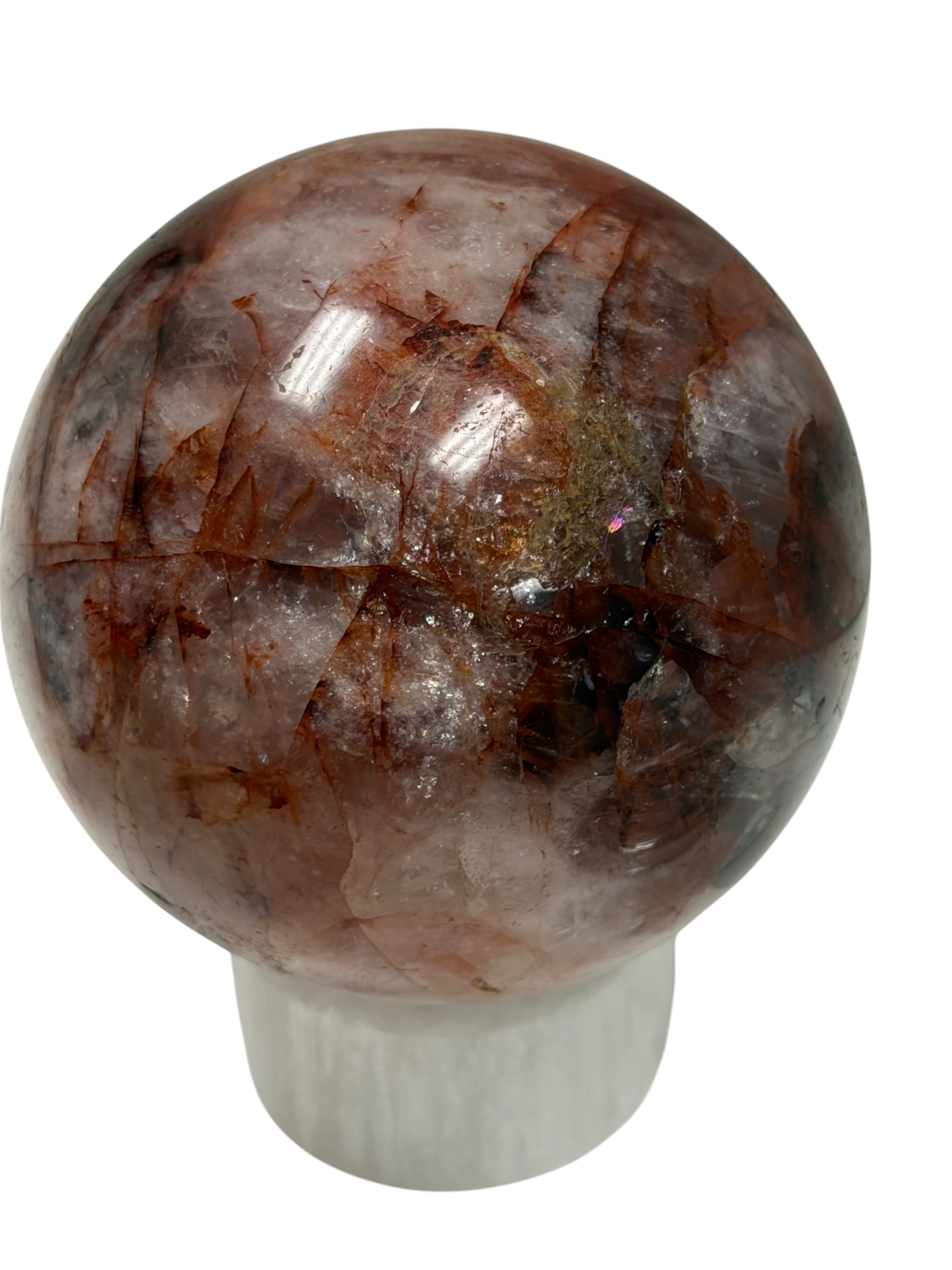 Hematoid Quartz Sphere 69mm