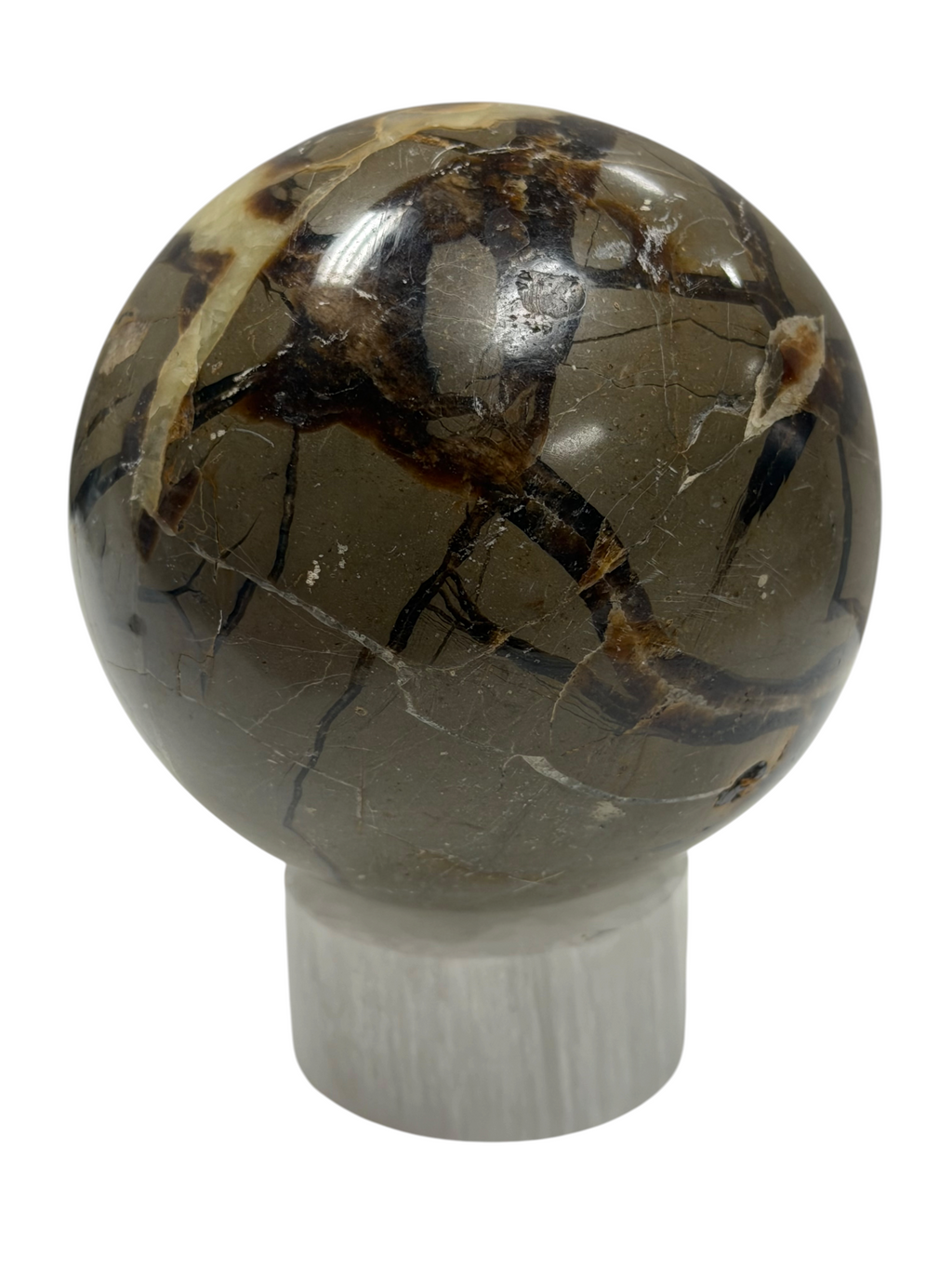 Septarian Sphere "Dragons Egg" 73mm