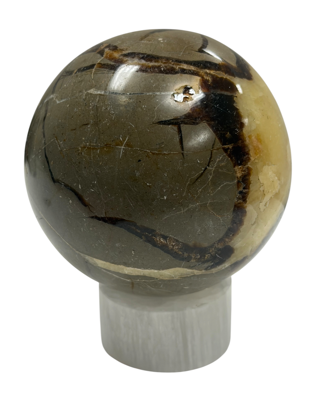 Septarian Sphere "Dragons Egg" 73mm