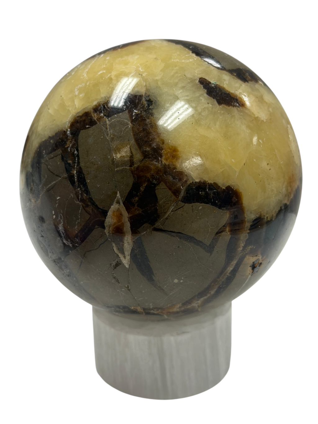 Septarian Sphere "Dragons Egg" 73mm