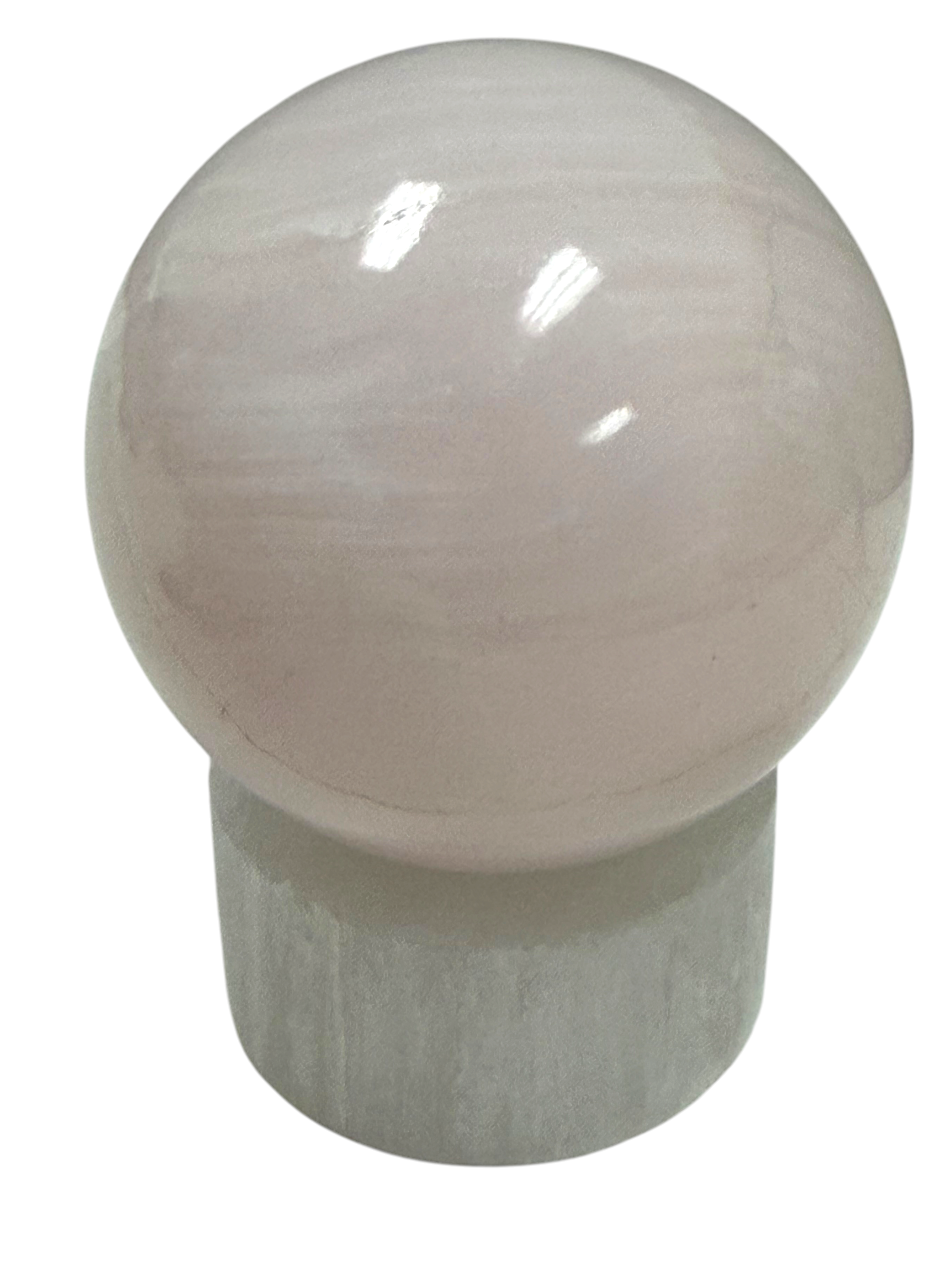 Pink Calcite Sphere 53mm