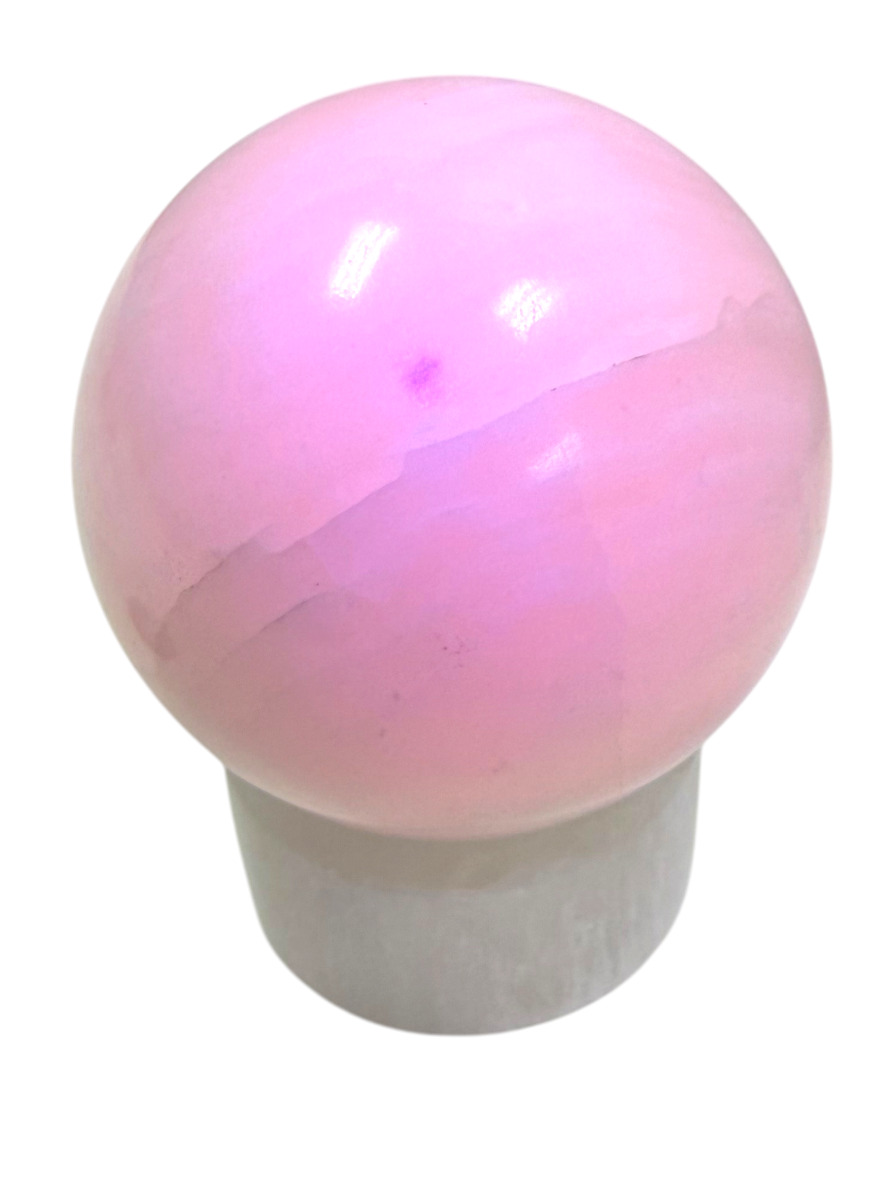 Pink Calcite Sphere 53mm