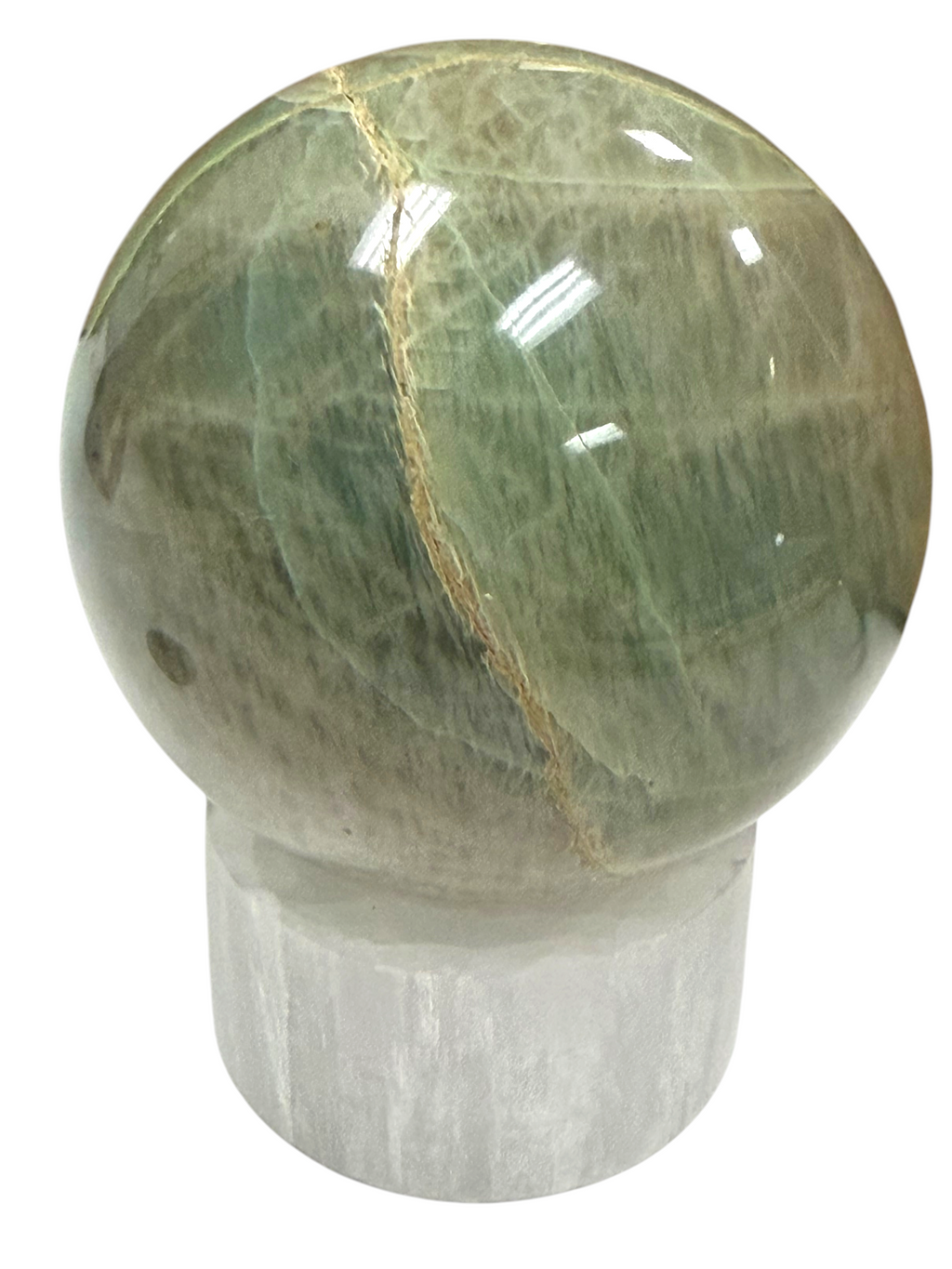 Garnierite "Green Moonstone" Sphere 57mm