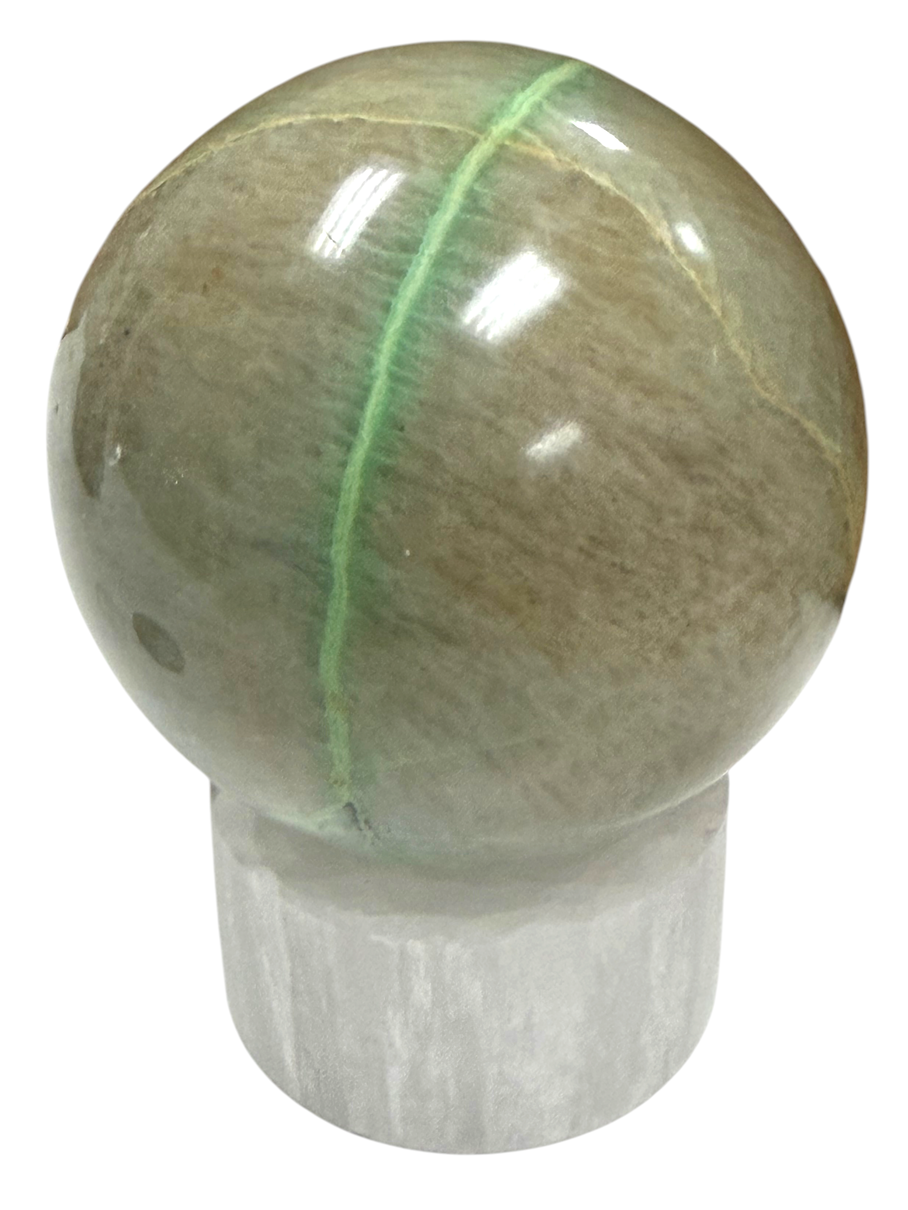 Garnierite "Green Moonstone" Sphere 57mm