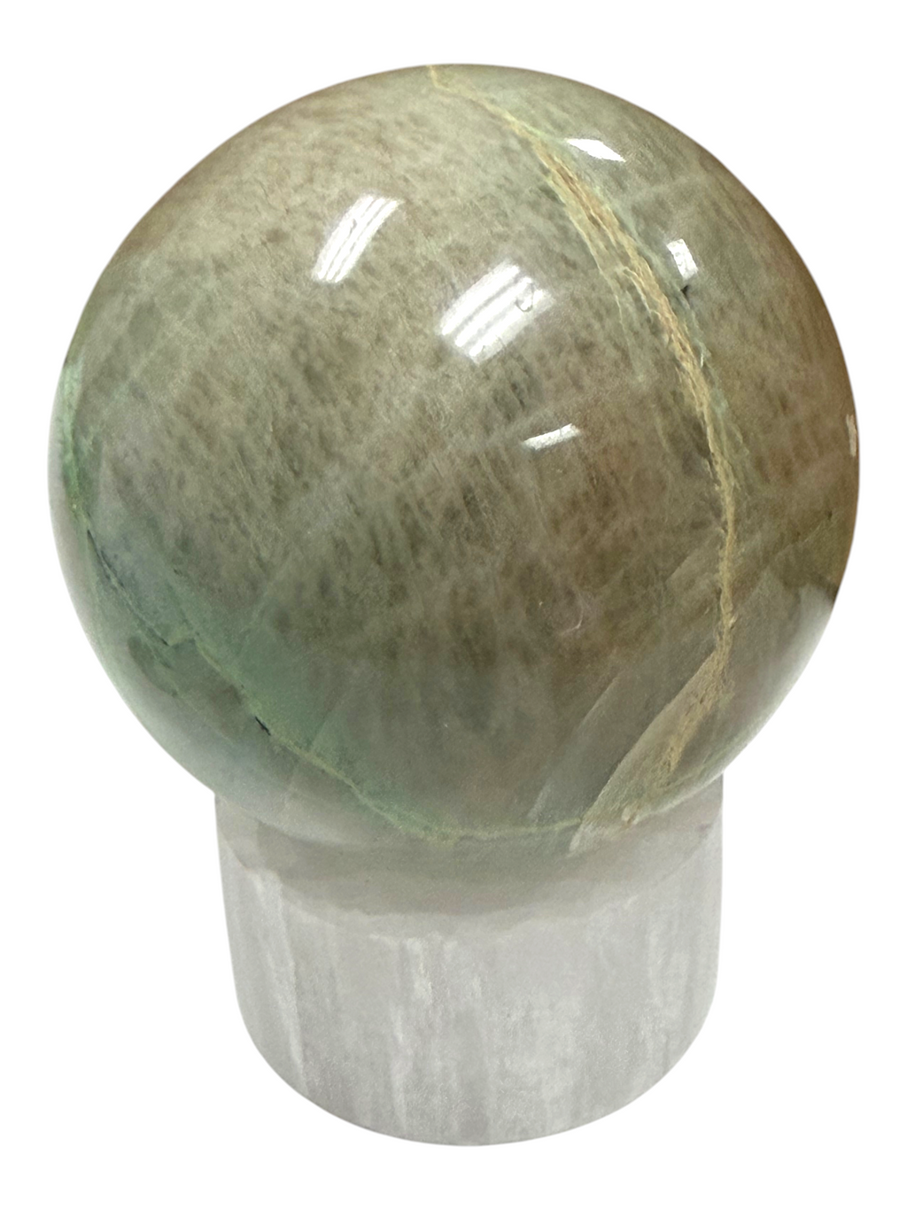 Garnierite "Green Moonstone" Sphere 57mm