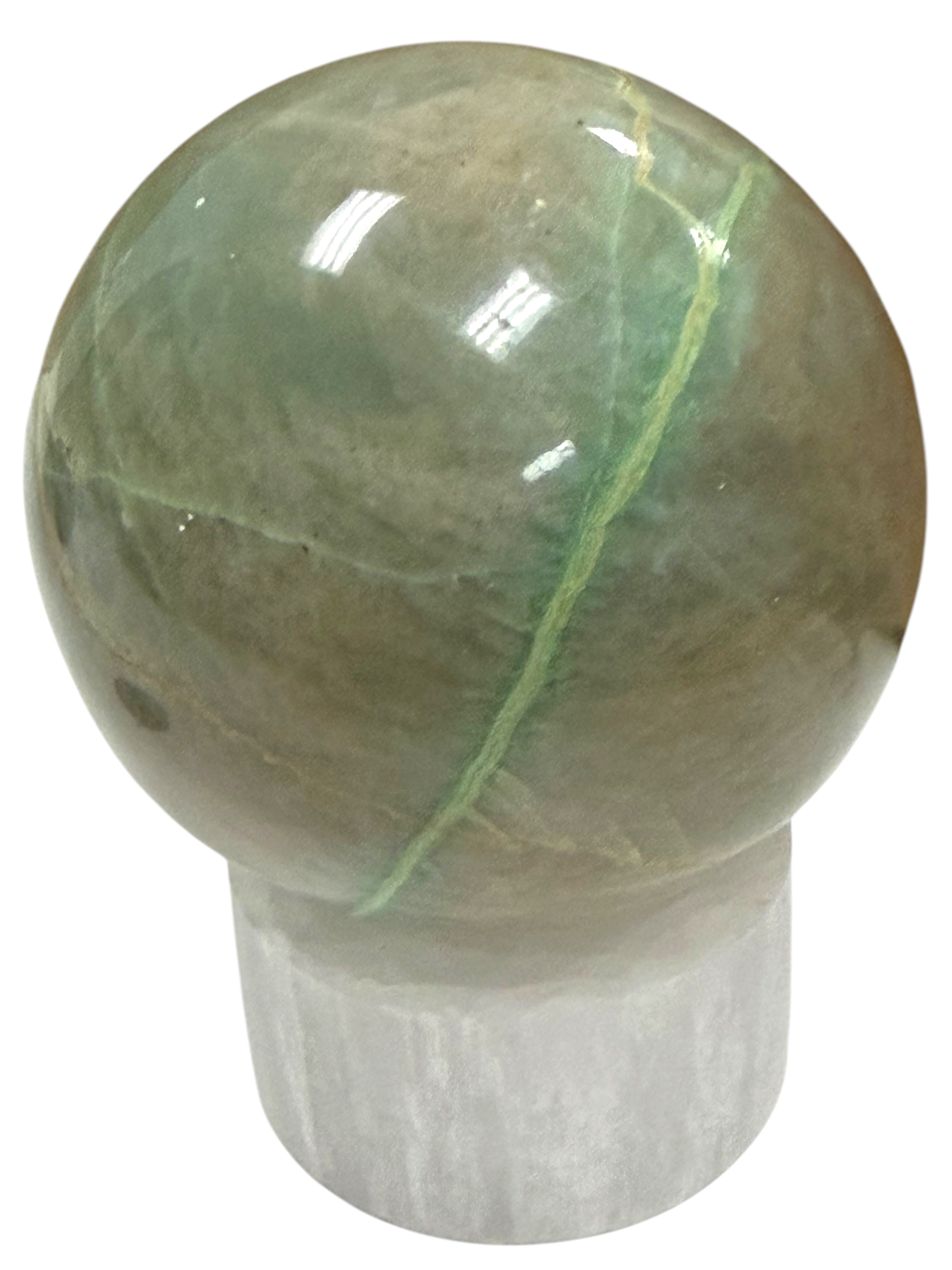 Garnierite "Green Moonstone" Sphere 57mm