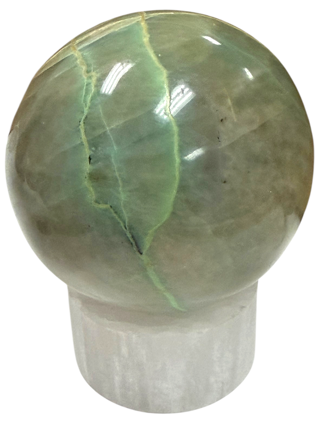 Garnierite "Green Moonstone" Sphere 57mm