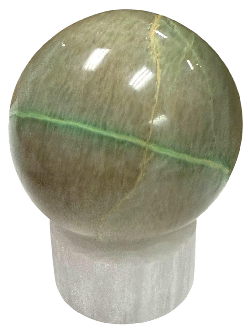 Garnierite "Green Moonstone" Sphere 57mm
