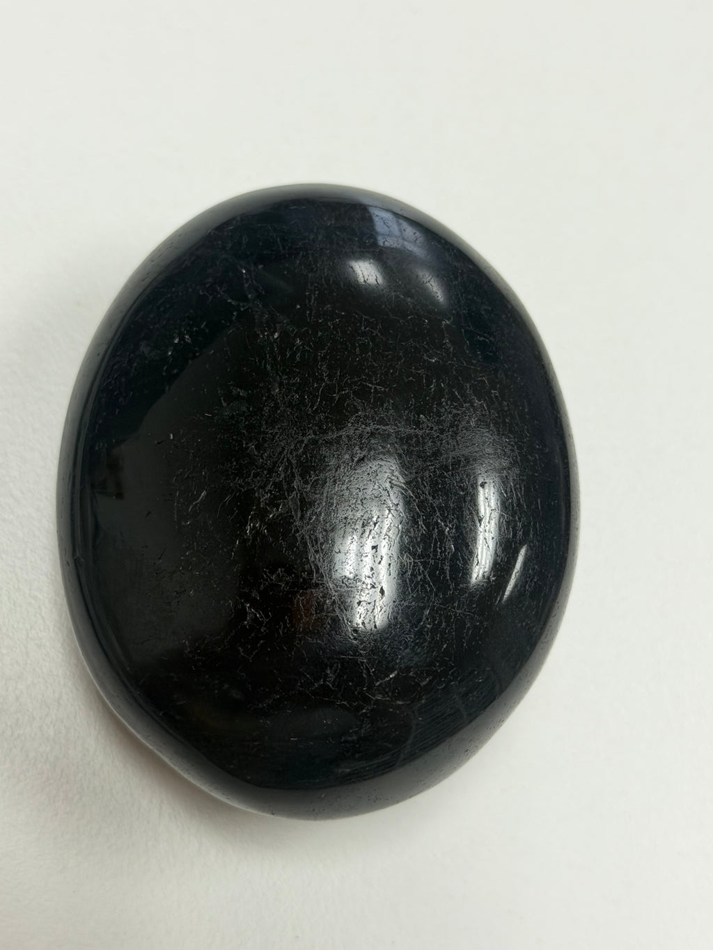 Black Tourmaline Palm Stone