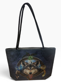 Celtic Wolf Tote Bag