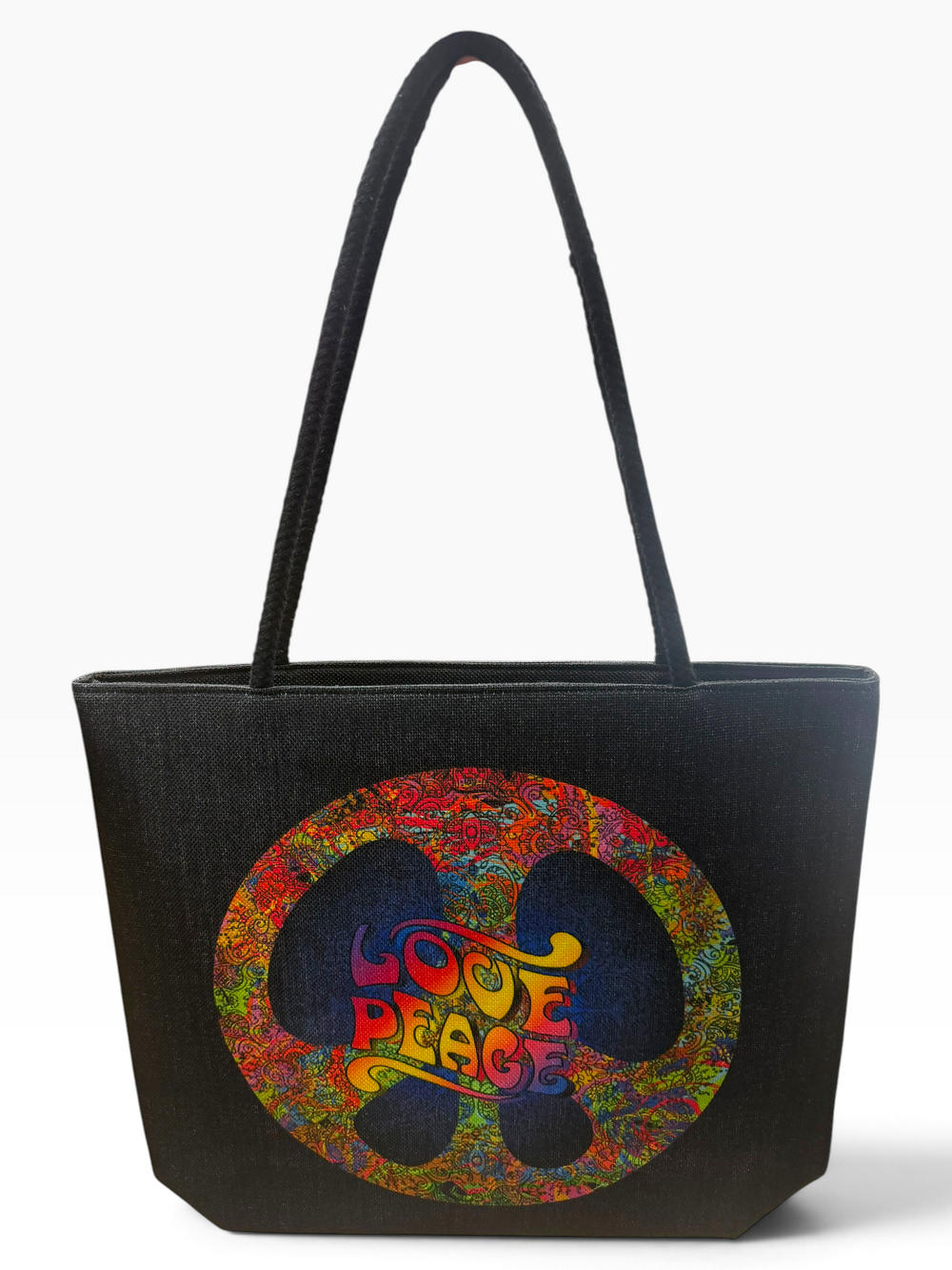 Love Peace Tote Bag