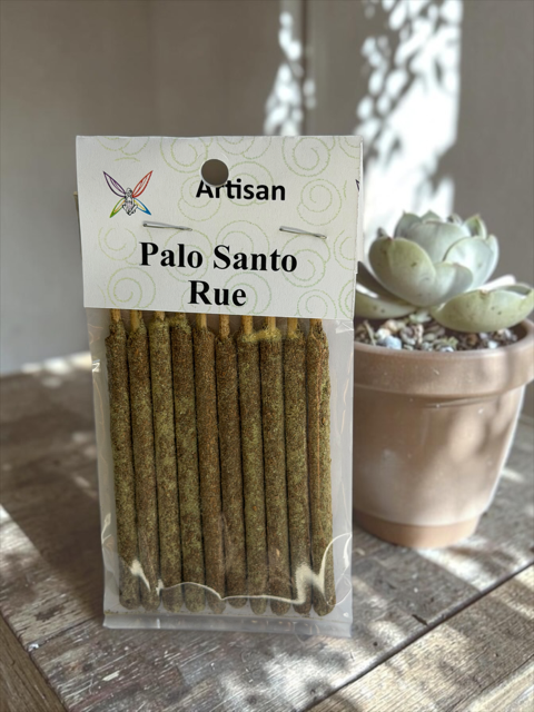 Rue & Palo Santo Incense Sticks 3-4"