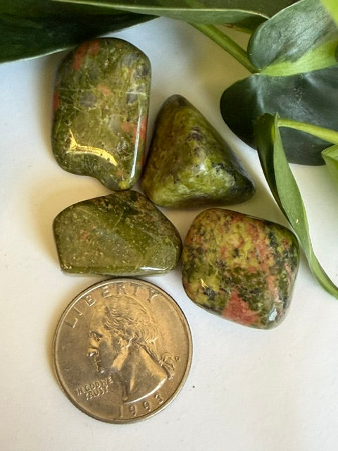 Tumbled Unakite