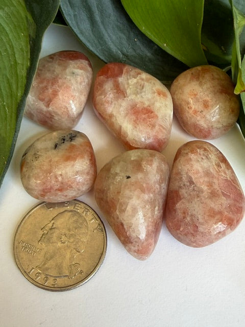 Tumbled Sunstone