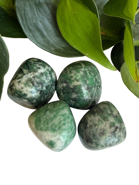 Tumbled Serpentine Spotted