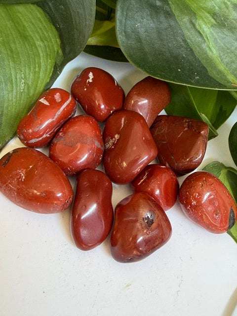 Tumbled Jasper Red