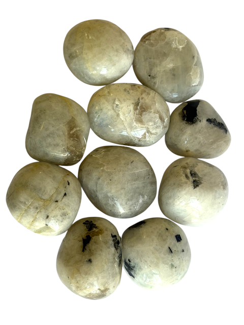 Tumbled Moonstone Rainbow