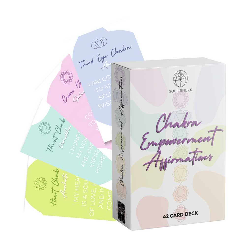 Chakra Empowerment Affirmations Card Deck