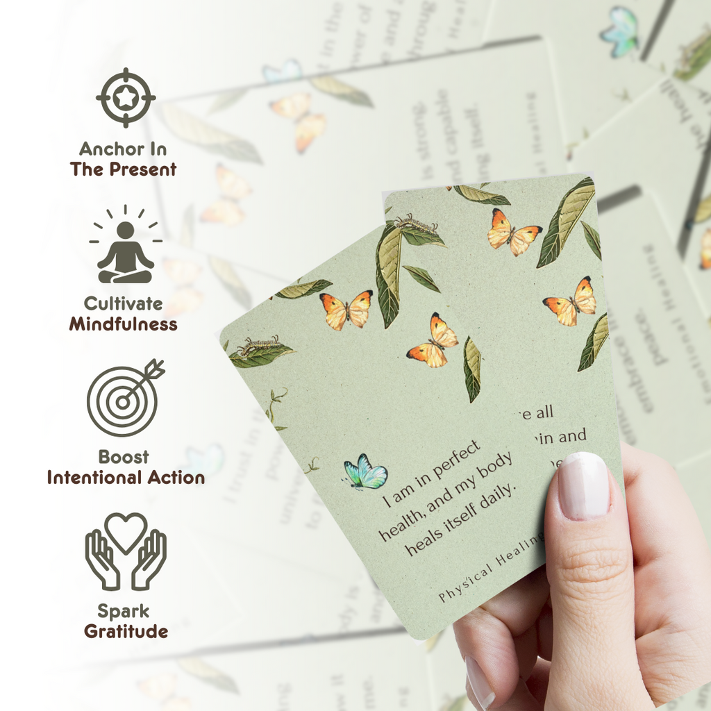 Healing Wings affirmation deck