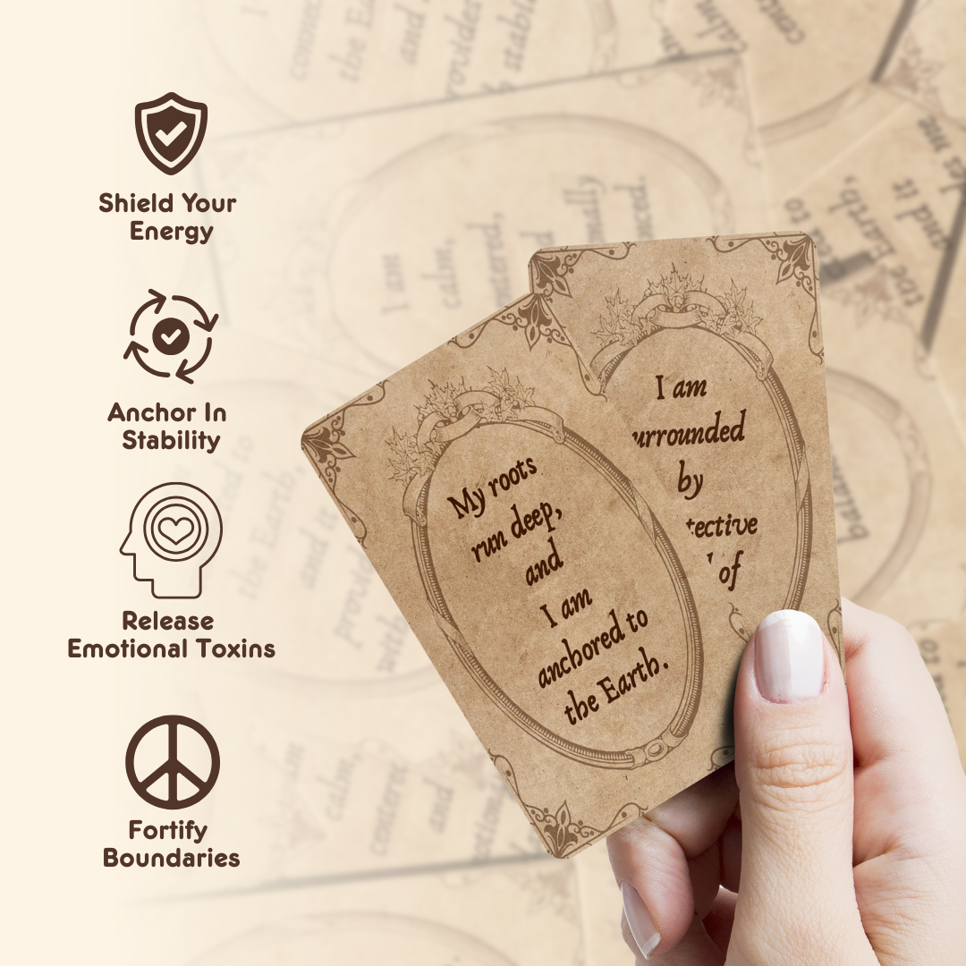 Protection & Grounding affirmation deck