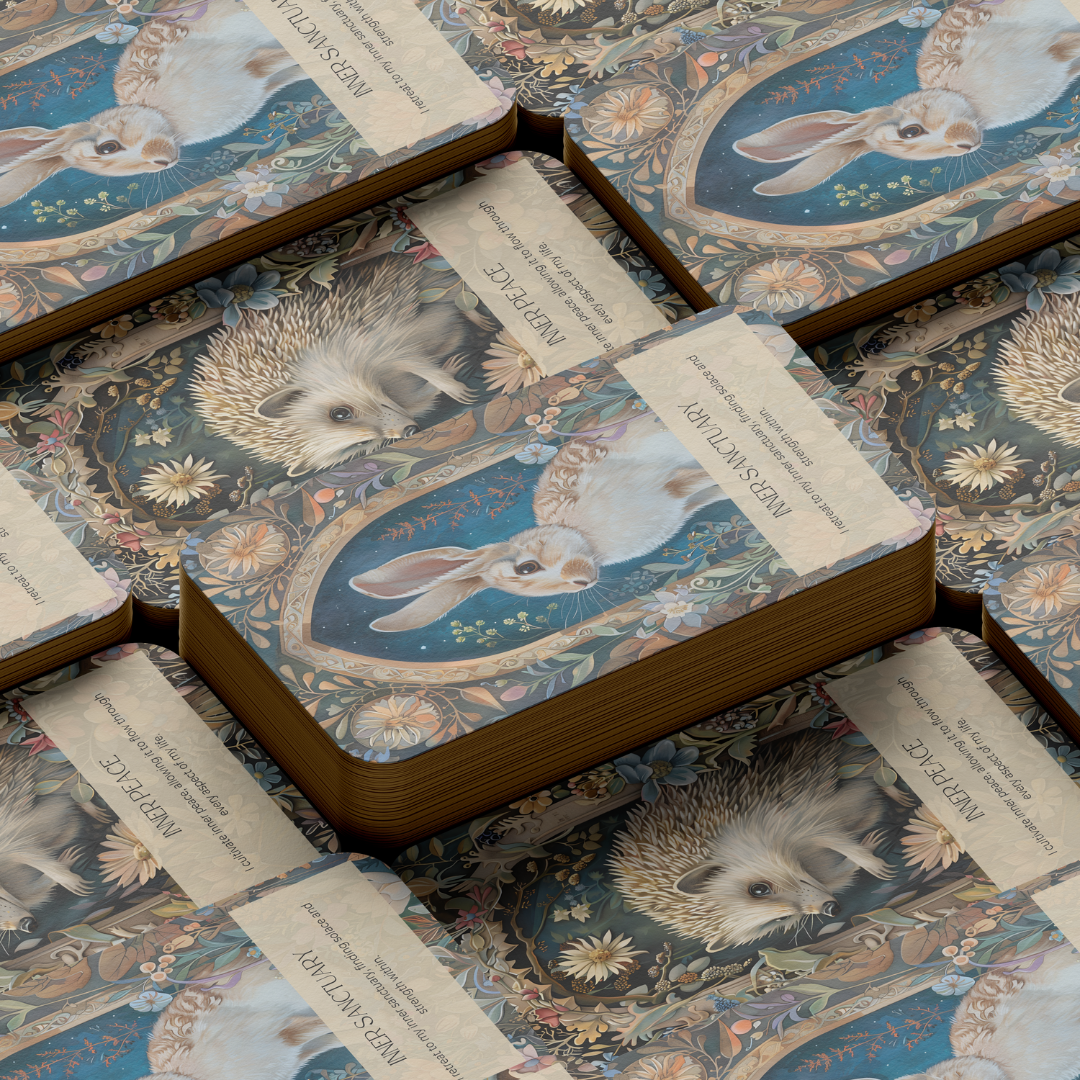Enchanted affirmation card spread