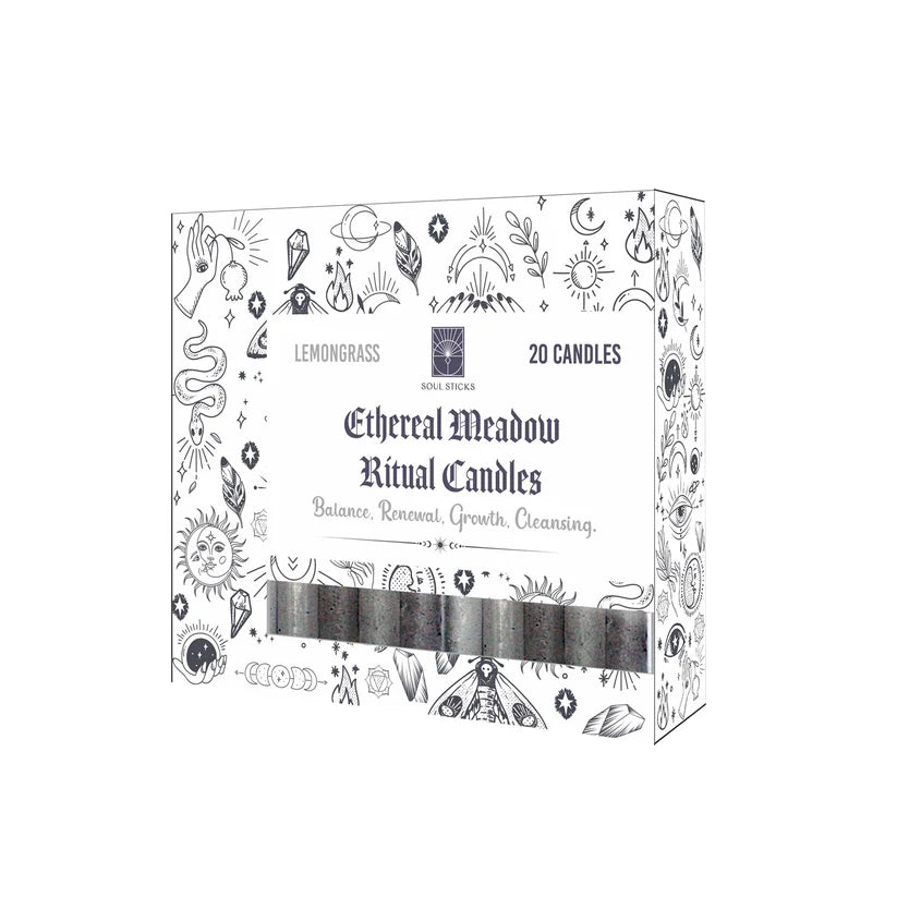 Scented Ritual Candles Pack of 20