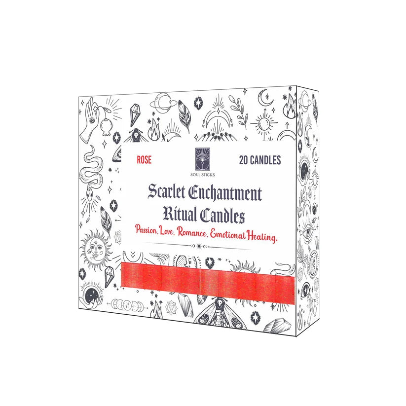 Scented Ritual Candles Pack of 20