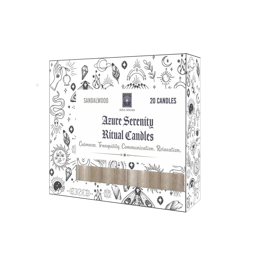 Scented Ritual Candles Pack of 20