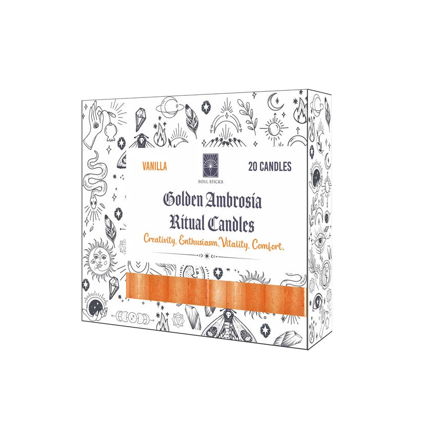 Scented Ritual Candles Pack of 20