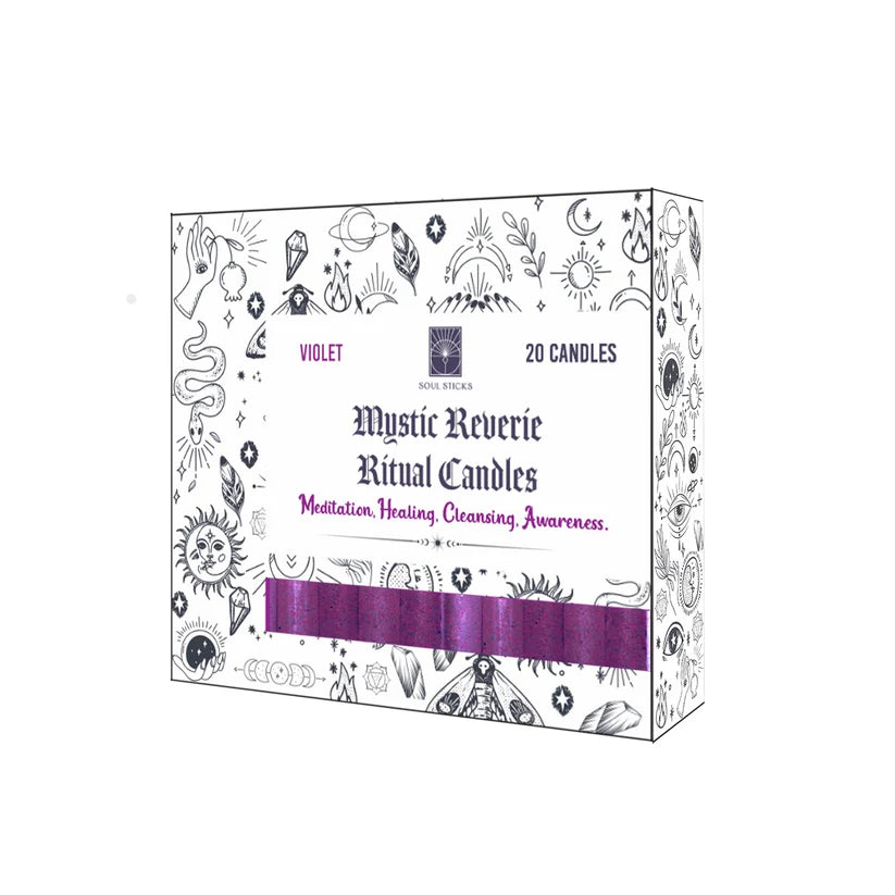 Scented Ritual Candles Pack of 20