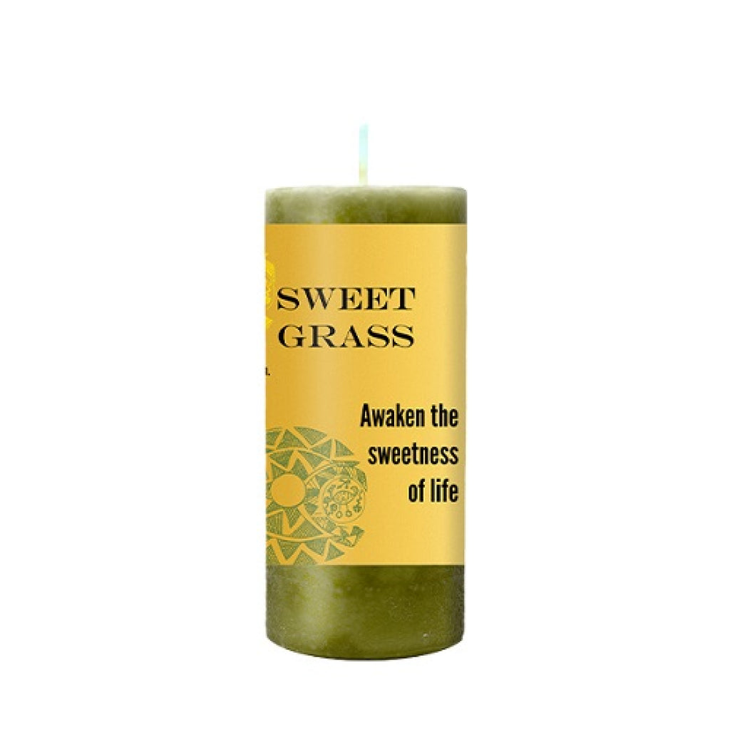 World Magic Sweet Grass Candle