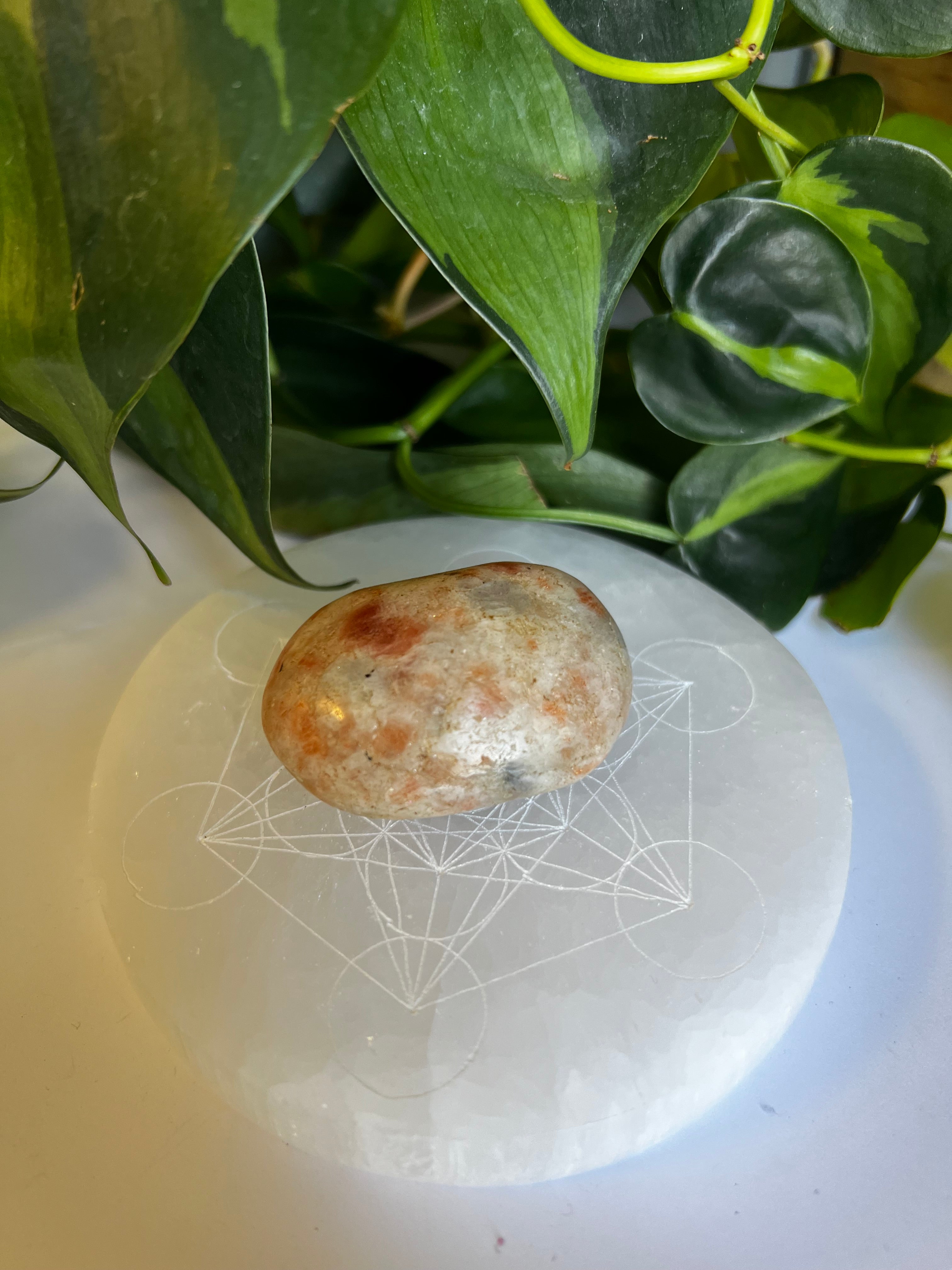 Tumbled Sunstone