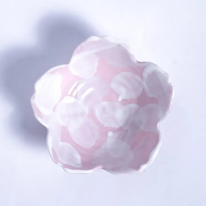 Sakura-Shaped Small Dish - Pink