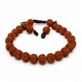 8mm Rudraksha Adjustable Bracelet