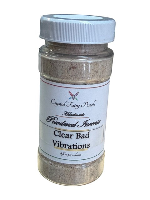 Clear Bad Vibrations Powdered Incense